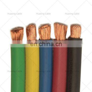 Flexible Copper/CCA Rubber Insulation Electric Welding Cable
