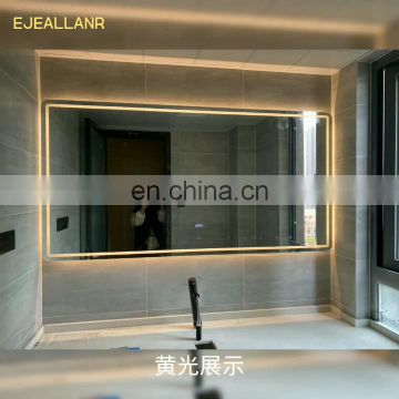 Full Length Wall Mirror With Light Illuminated Bathroom Mirror