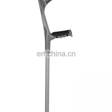 Custom Height Adjustable Walking Health Recover Forearm Medical Aluminium Arm Elbow Crutch for Adults