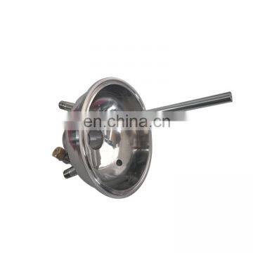 6" Hemispherical Extractor Lid for Reclaim Tank With Tri Clamp Ferrule and 4" Down Tube photo-5