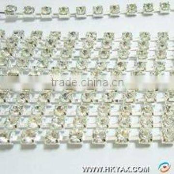 china sew on cup chain stones factory, high quality cup chain stones sew on;sew on cup chain stone