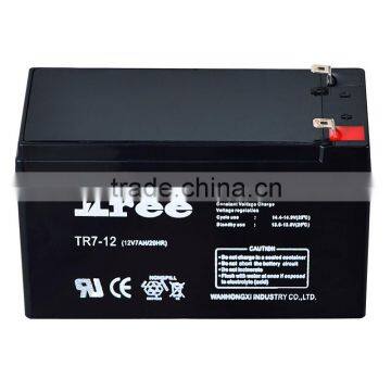 AGM type Lead-Acid maintenance free UPS Battery 12V 7AH battery for ups system