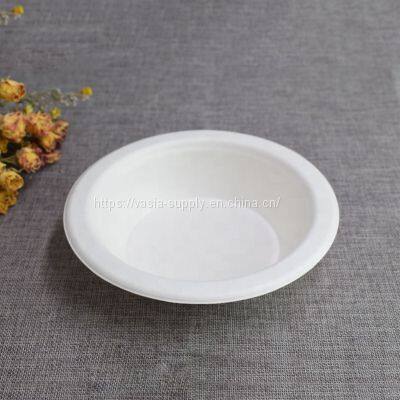 Wholesale low price Bowl, bagasse, round bowl, 500ml, 54mm, ?155mm, white colar