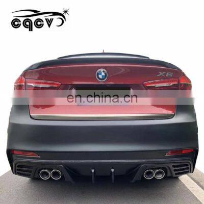 HM Style Wide Body Kit for BMW X6 F16 Car Bumpers Front and Rear Fender