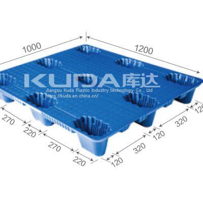 warehouse storage solution plastic pallet from china 1210D CSJJ BLOW MOLDING PALLET