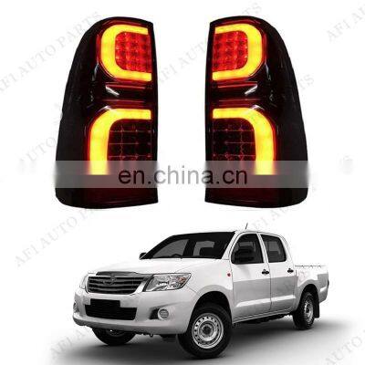 New Design Smoked LED Tail Rear Lamp Light For Vigo 2012