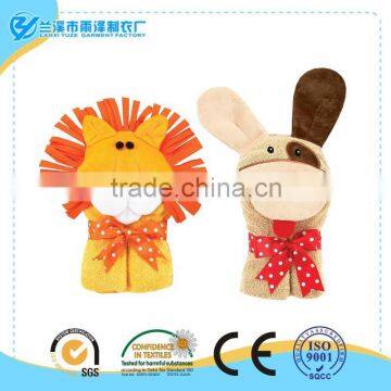 OEM unique baby bath wraps, kids animal bath towel, children hooed bathrobe                        
                                                Quality Choice