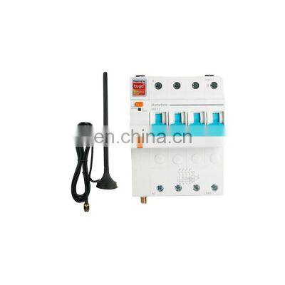 Good quality and cheap wholesale customizable 4P top quality tuya smart wifi circuit breaker