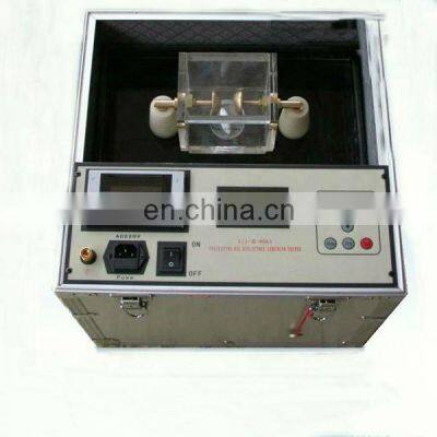 Portable Transformer Oil BDV Tester / Insulating Oil Dielectric Loss Unit