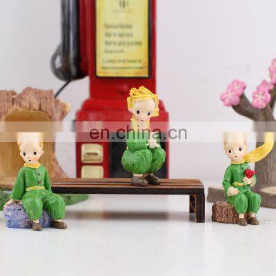 Little Prince Creative Cake Decoration Home Crafts Resin Decoration