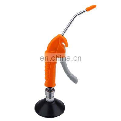 High Pressure Lengthening Air Hose Blow Gun with Rubber Tip Pistol Type Pneumatic Cleaning Tool Pneumatic Spray Gun