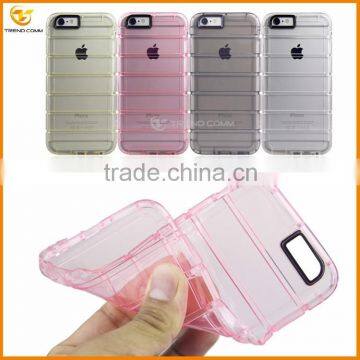 new premium shockproof transparent clear tpu case for iphone 6