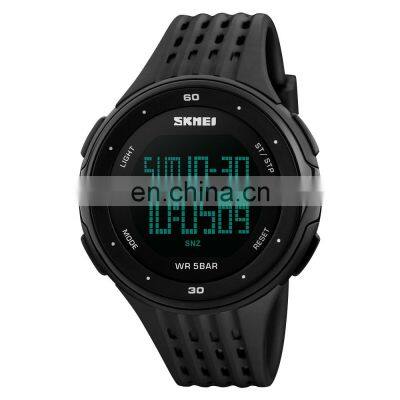 Skmei 1219 Digital Sport Watch Factory Wholesaler Countdown Chronograph Men Wristwatch