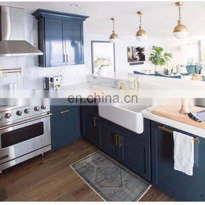 European Style Assembled Kitchen Cabinet With Simple Dining Table