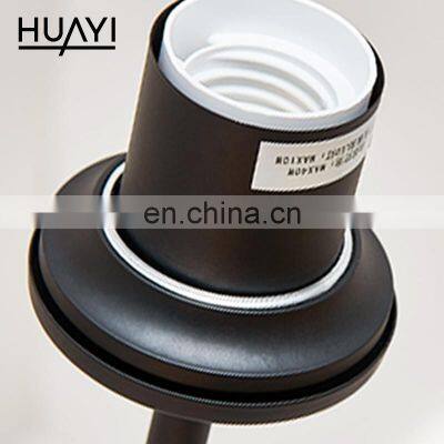 HUAYI Best Seller Glass Cover Living Room Restaurant Modern Nordic Simple E27 Bulb Chandelier