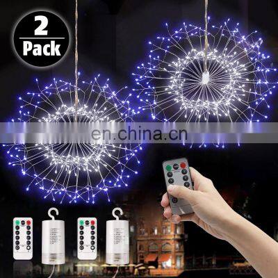 LAMHO Drop Shipping Outdoor Led Dandelion Led Starburst Light led Firework String Fairy Light Christmas Lighting Decoration