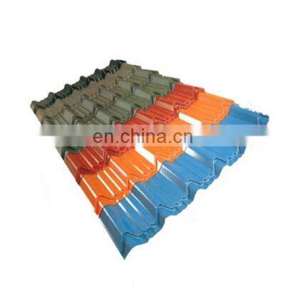 PPGI PPGL Corrugated coated blue steel Metal Roofing Sheet/Galvanized Steel sheet