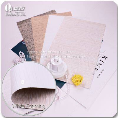 Jacquard Material White Foaming Roller Blinds Fabric photo-2