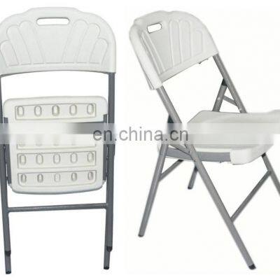 Wholesale High Quality Modern Leisure Comfortable Wedding Plastic Resin Folding Chairs Foldable Plastic Chair photo-3