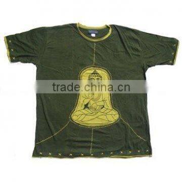 Buddha print Cotton t'shirt