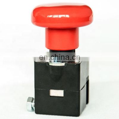 96V ED250 battery emergency push button switch for material handling cart