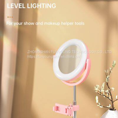 Mirror Lamp Led Photography Fill Light Folding Function Portable Thin Anchor Lighting Light Live Broadcast photo-3
