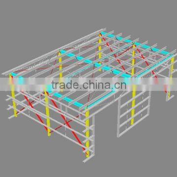 Chicken / Rabbit Shed for Middle Africa Client / Steel Stucture Building
