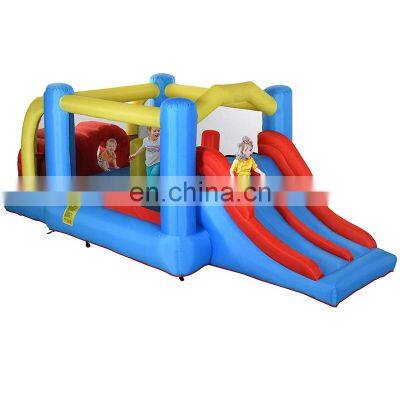 Inflatable Castle Bouncer Jumping Houses With Slide 18ftx8ftx6ft