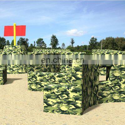 Cheap Manufacturer Inflatable Paintball Bunkers Set X Shape With High Quality photo-2