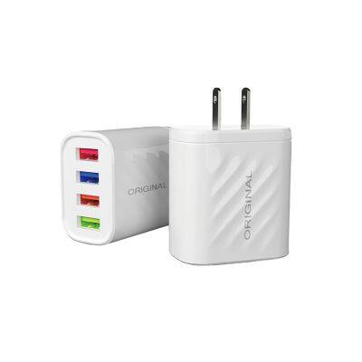 2022 4 USB EU US Fast Wall Charger travel Mobile Charger for iPhone 11 12 13 for HUAWEI for xiaomi