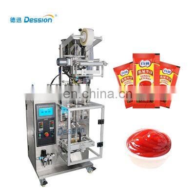 15 gram sachet ketchup tomato sauce liquid packing machine