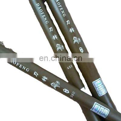 Factory 10% percent off promotional fiberglass glass carbon material OEM Fishing rod mini stream litian fishing items taiwan