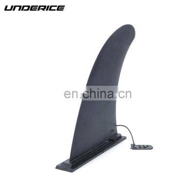 Full Black Color Without Fins Base, 9'' Big Snap-in Center Fin for Sup Isup Boards photo-2