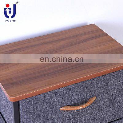 3 Industrial Furniture Chinese Black Style Rattan Lacquer Canvas Chest Of Craft Drawers Cabinet photo-4