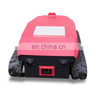 Unmanned Robot Chassis Rubber Crawler Inspection Robot Chassis For Electric Tank