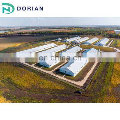 Large poultry chicken houses farm building for sale