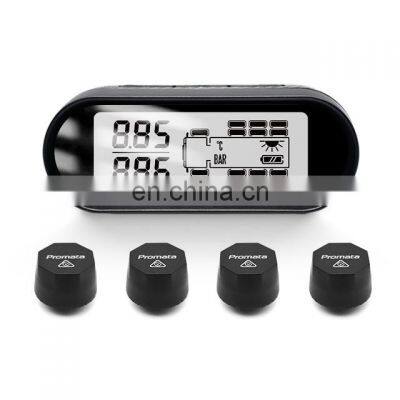 Promata Real time 203PSI  Factory supply wireless solar powered TRUCK TPMS tire pressure monitoring system IP67