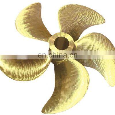 Hot sales boat engine use Cu1 Cu3 copper marine propeller