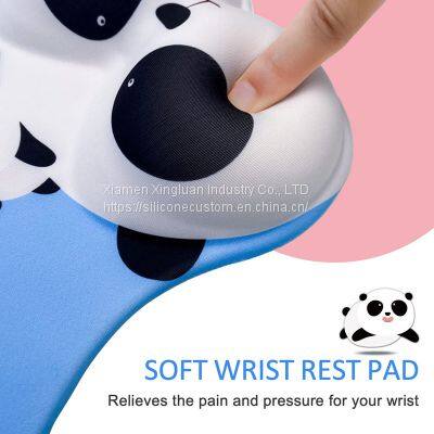 3D Ergonomic Mouse Pad Cute Mouse Pads Non-Slip Silicone Base photo-2