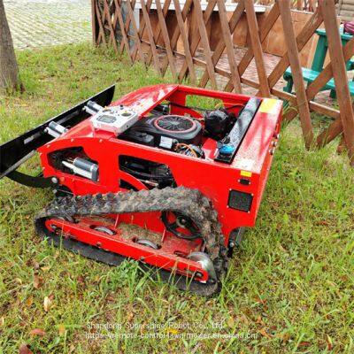 remote control steep slope mower, China slope mower remote control price, remote control mower with tracks for sale