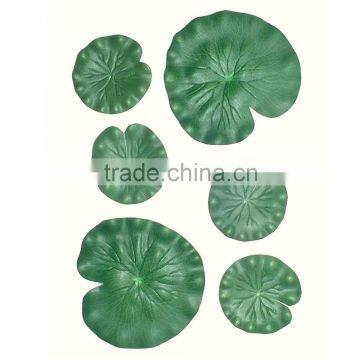 Different Size of Floating Lotus Leaf Artificial EVA Floating Lotus Leaf Decor for Pool Fish Tank