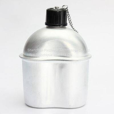 China Supplier Army Water Bottle Aluminum Canteen Aluminum Cup for Sale