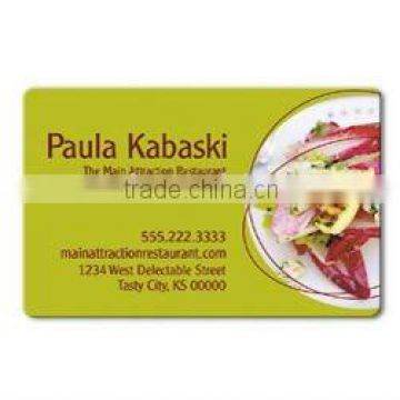 business PVC card