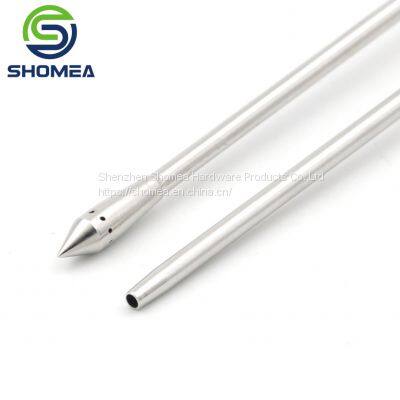 Shomea Customized Thin Wall Stainless Steel Pencil Point Tip 0.2mm Perforated Needle photo-5