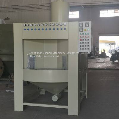 Zhongshan Rotary Disc Sandblasting Machine Continuous 16 Station Non Stick Pot Processing Rough Surface, Descaling Products photo-5