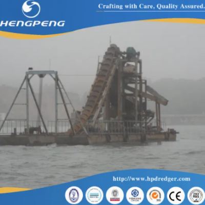 Rugged Construction China Chain Bucket Gold Mining Dredger for Harsh Environments