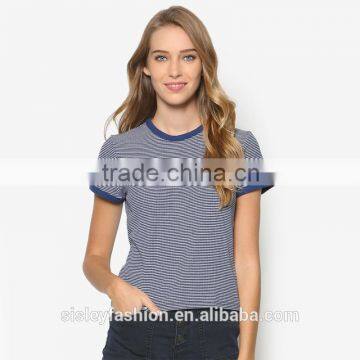 2016 fashion blank design t shirt t shirt wholesale china For women design TS121