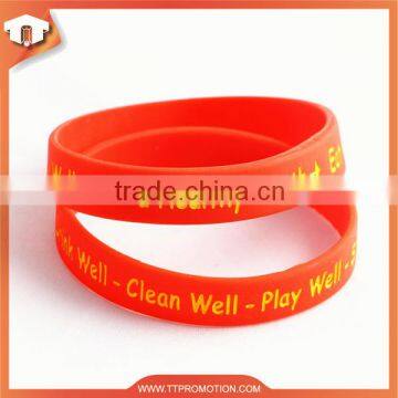 Manufacture cheap wholesale custom silicone wristbands
