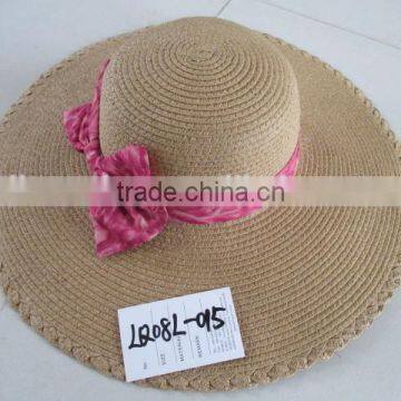 Wholesale Elegant Lady Summer Sun Straw Hat photo-3