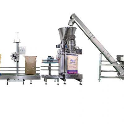 25kg/Bag Pellet Packing Machine Weighing Stacking Intelligent With Touch Screen Weighing-type Filling Machine